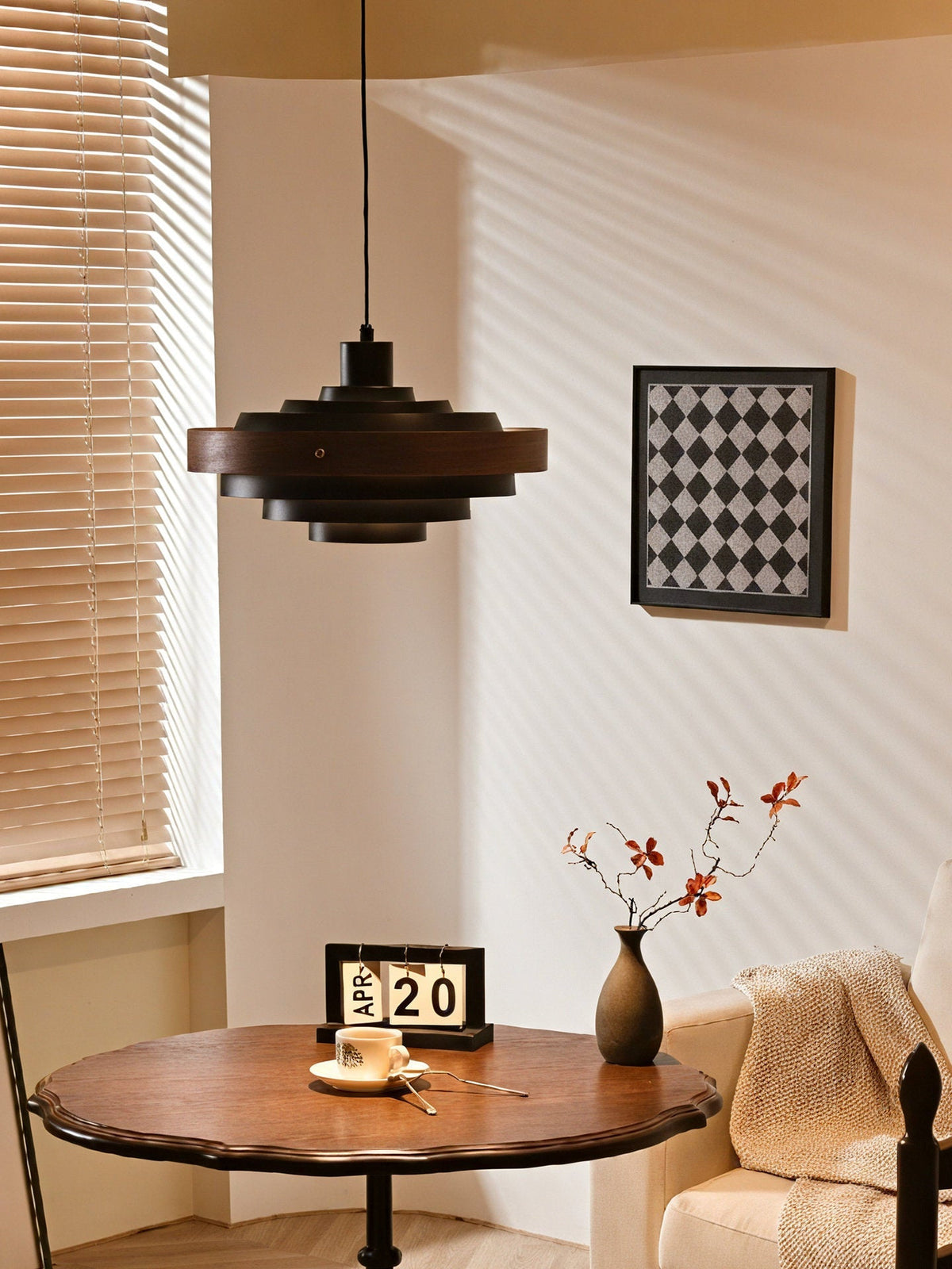 Wrengrove Wood Pendant Light