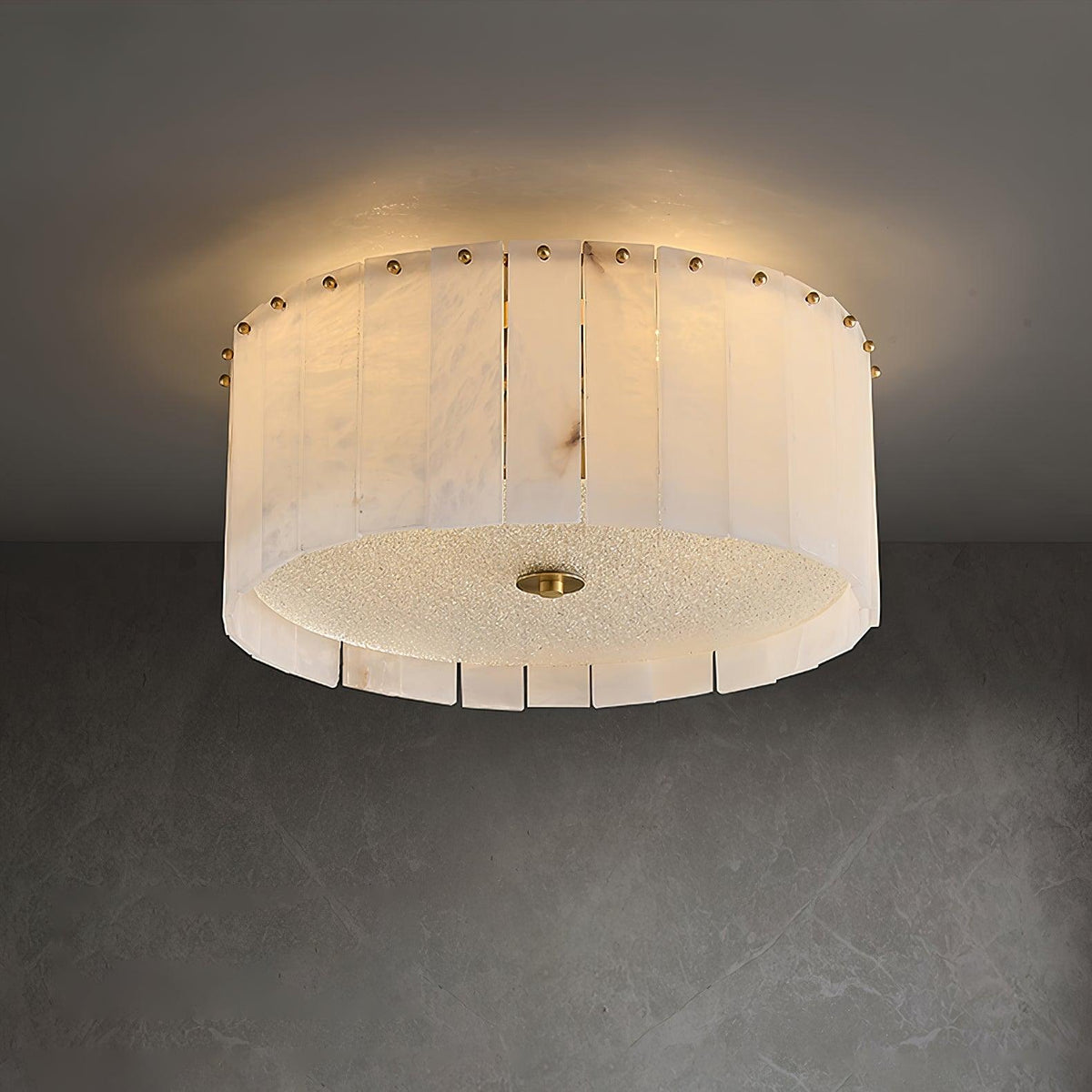 Elde Alabaster Ceiling Light