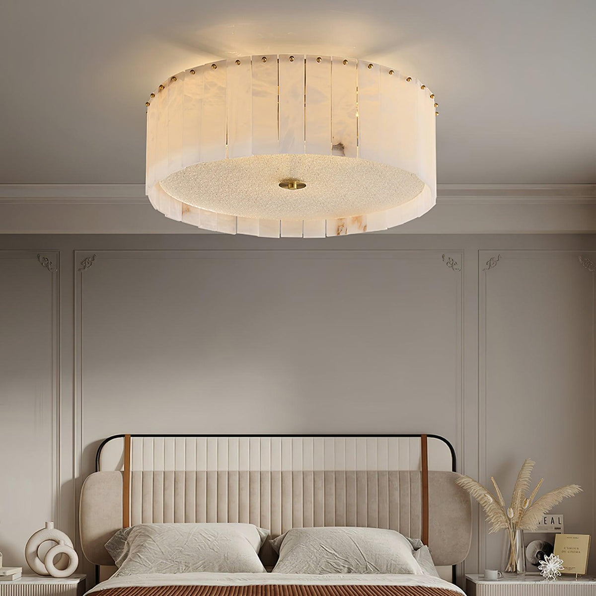 Elde Alabaster Ceiling Light