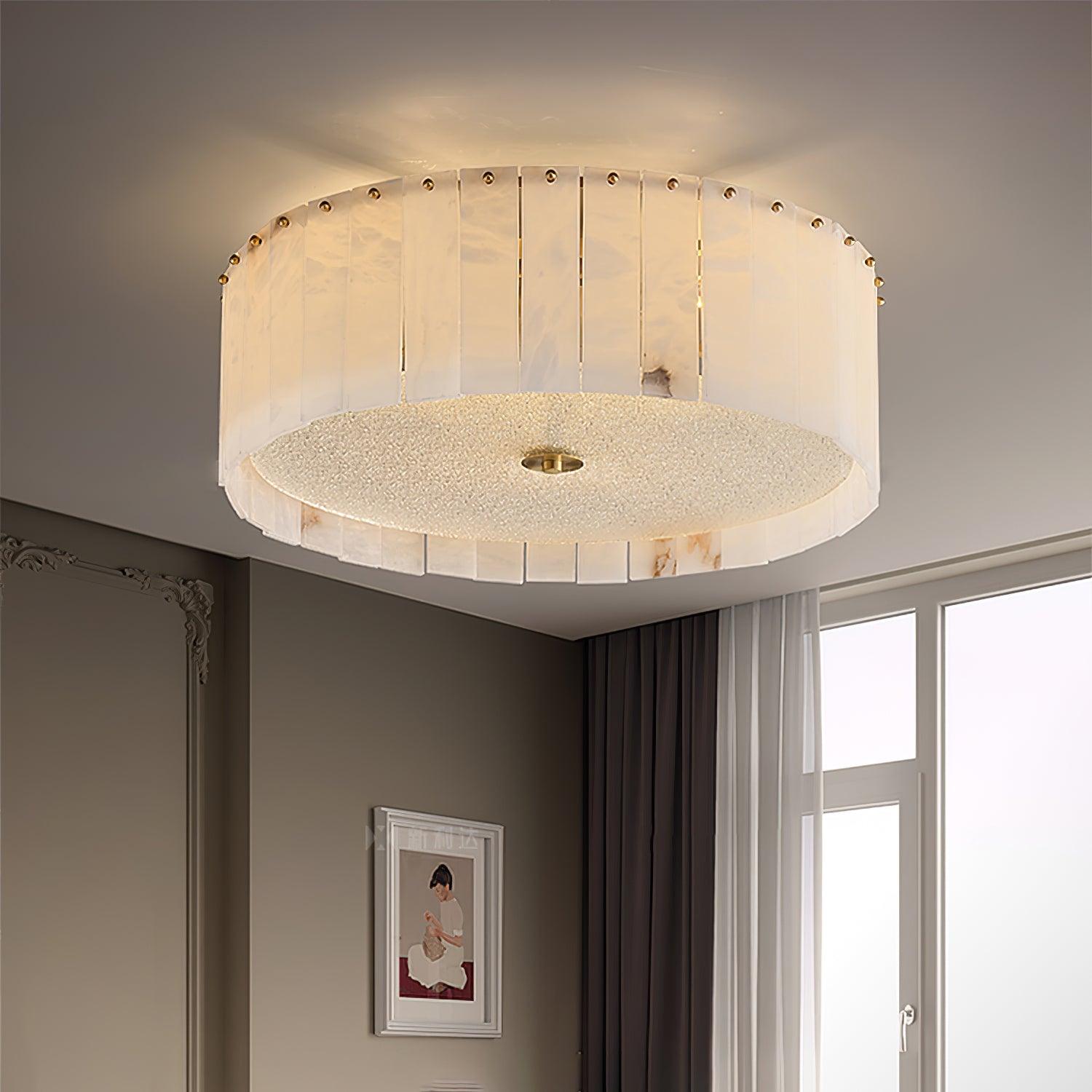 Elde Alabaster Ceiling Light