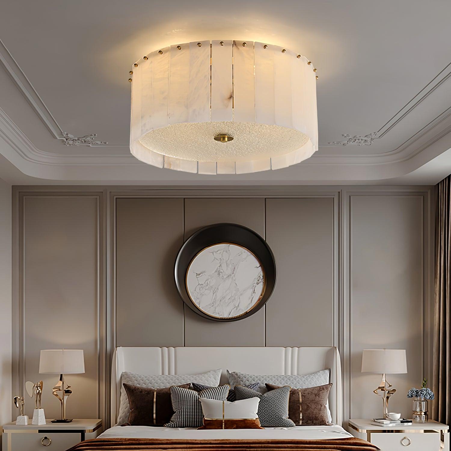 Elde Alabaster Ceiling Light