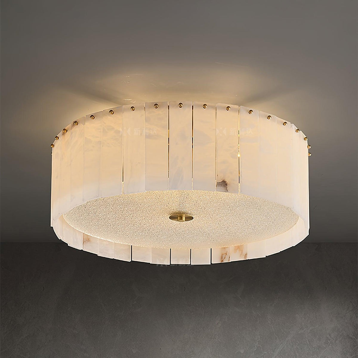 Elde Alabaster Ceiling Light
