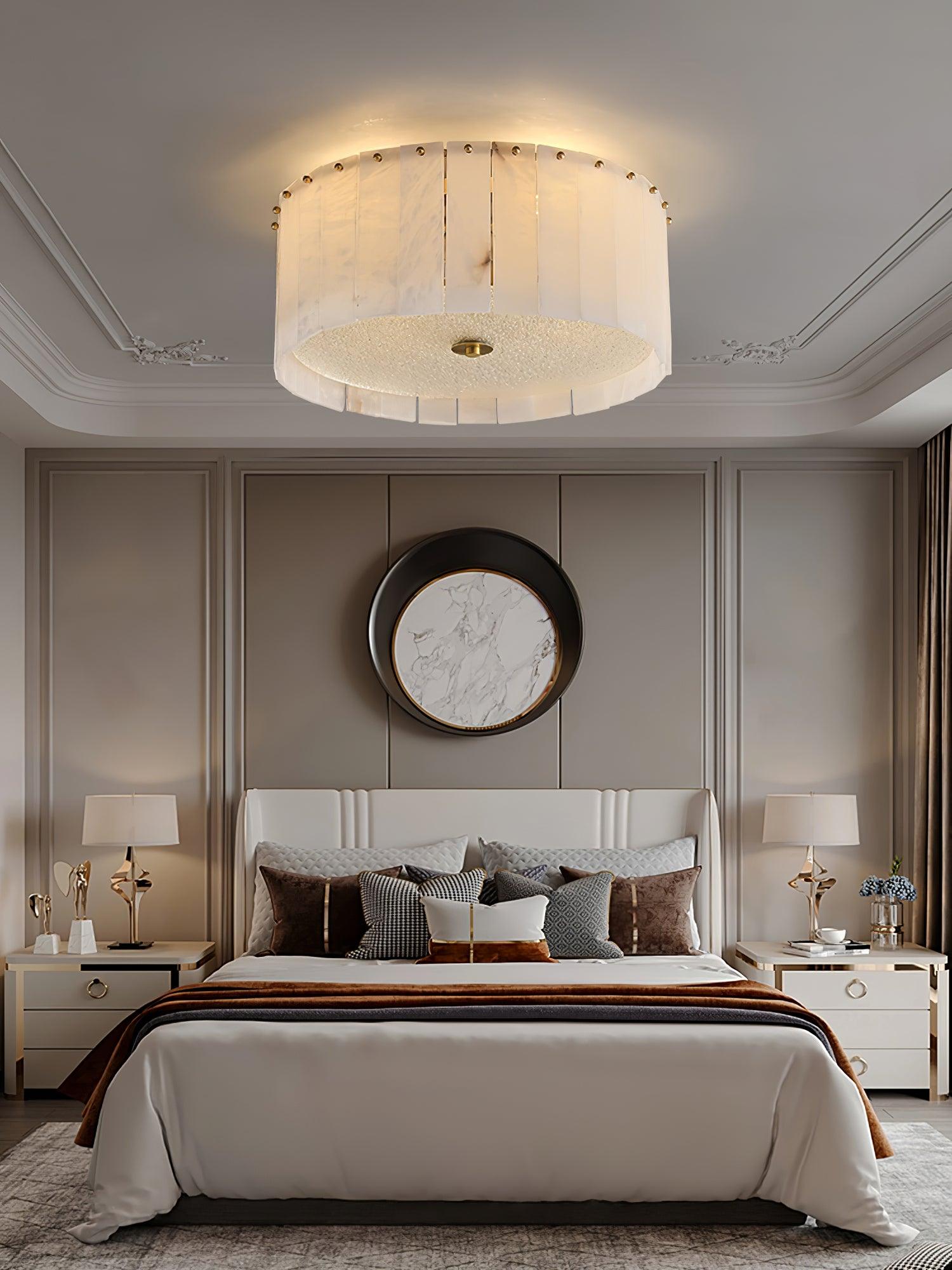 Elde Alabaster Ceiling Light