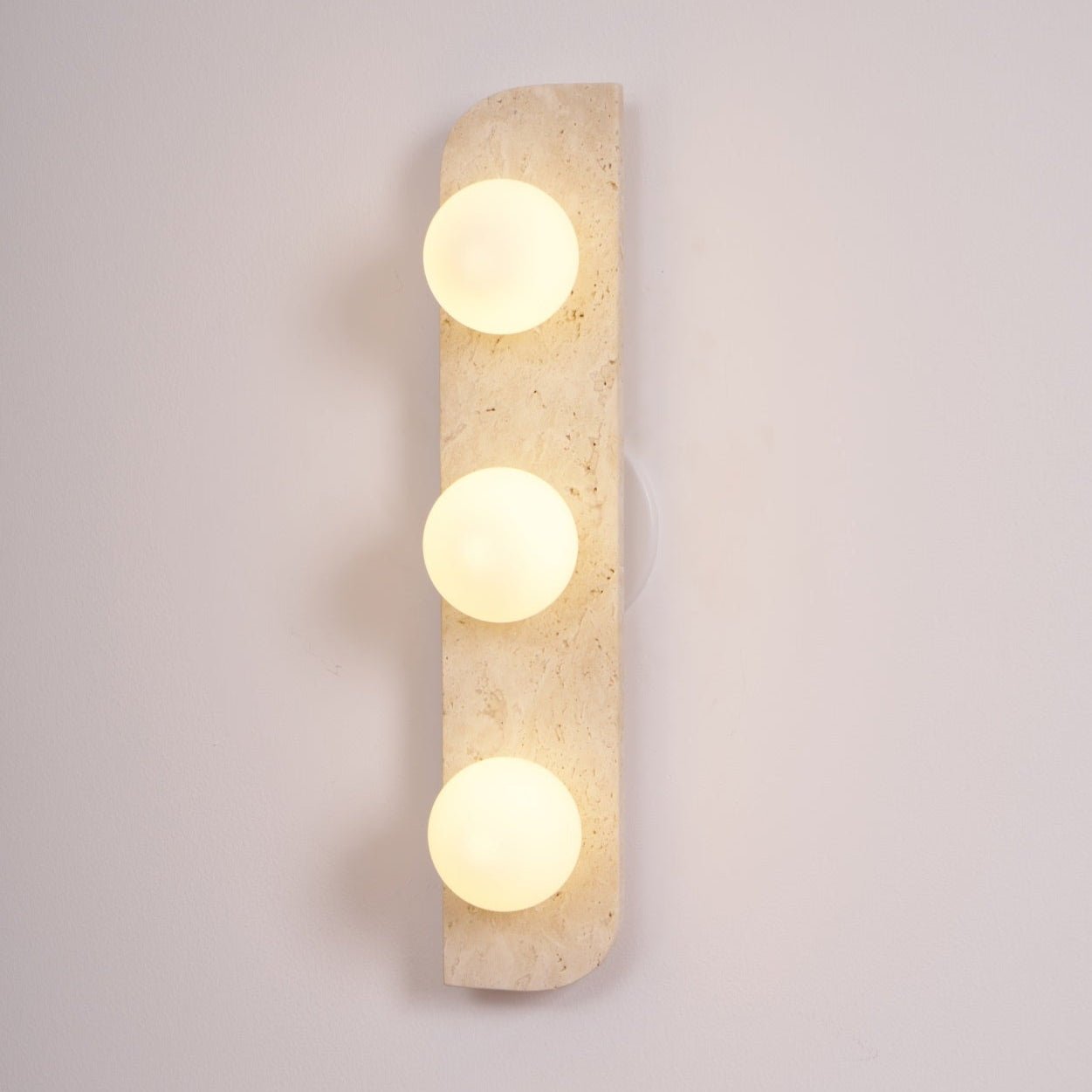 Taviniella Minimalist Travertine Wall Light