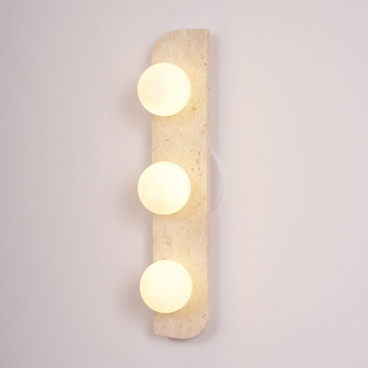 Taviniella Minimalist Travertine Wall Light