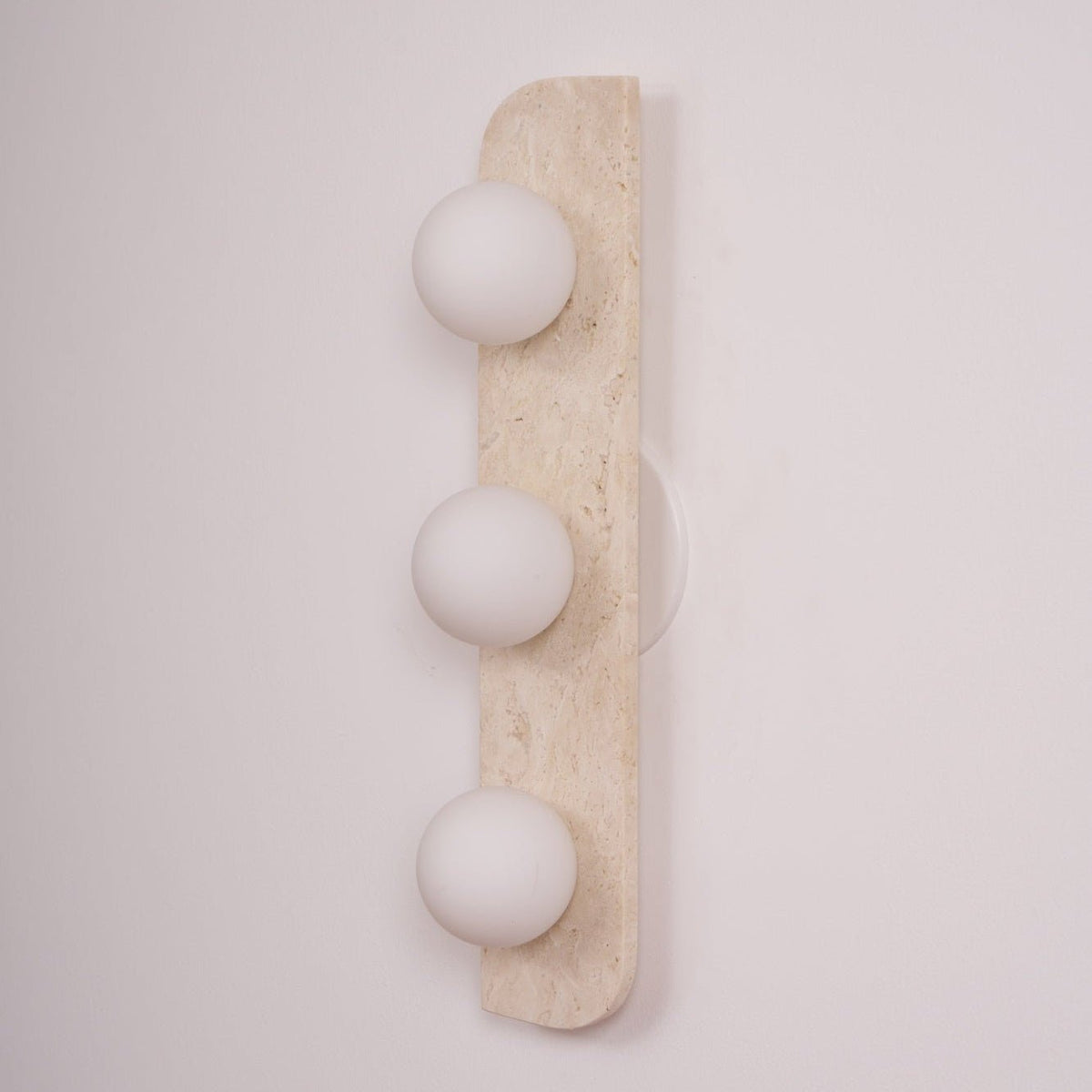 Taviniella Minimalist Travertine Wall Light