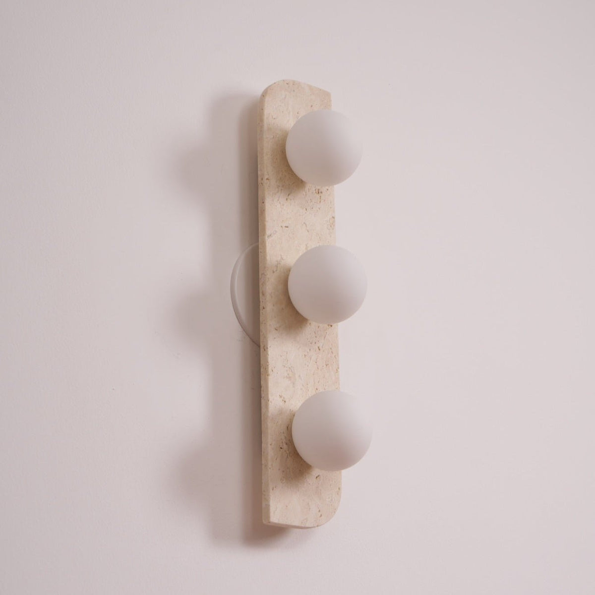 Taviniella Minimalist Travertine Wall Light