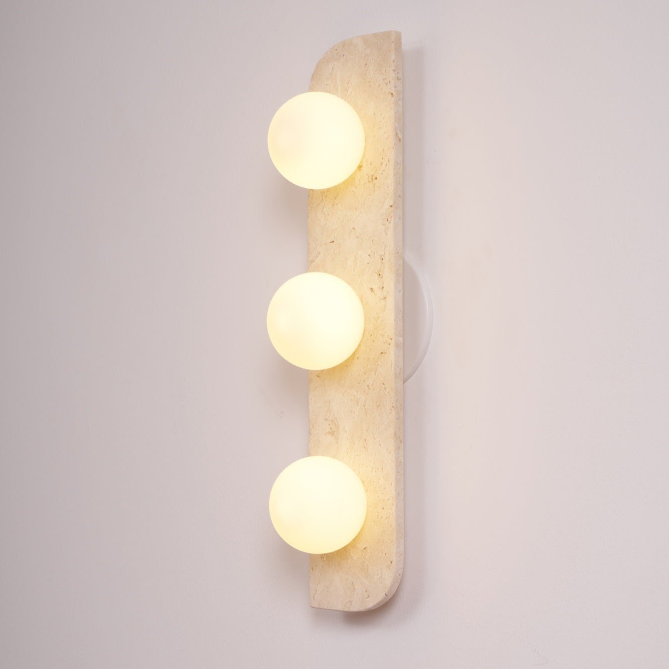 Taviniella Minimalist Travertine Wall Light