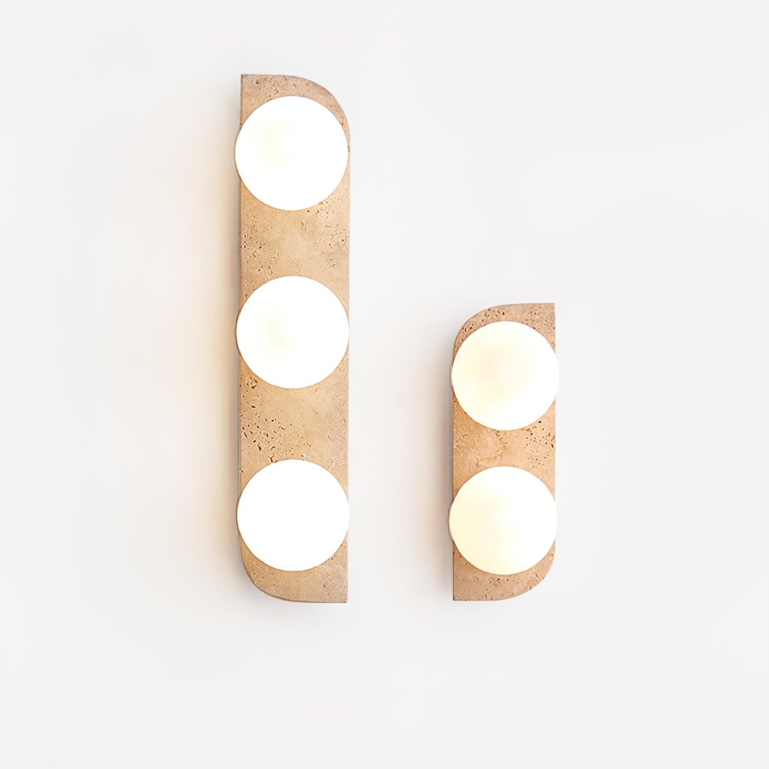 Taviniella Minimalist Travertine Wall Light
