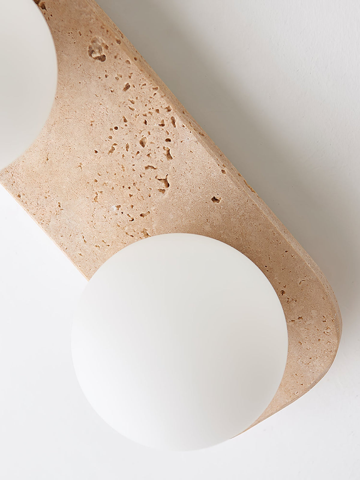 Taviniella Minimalist Travertine Wall Light