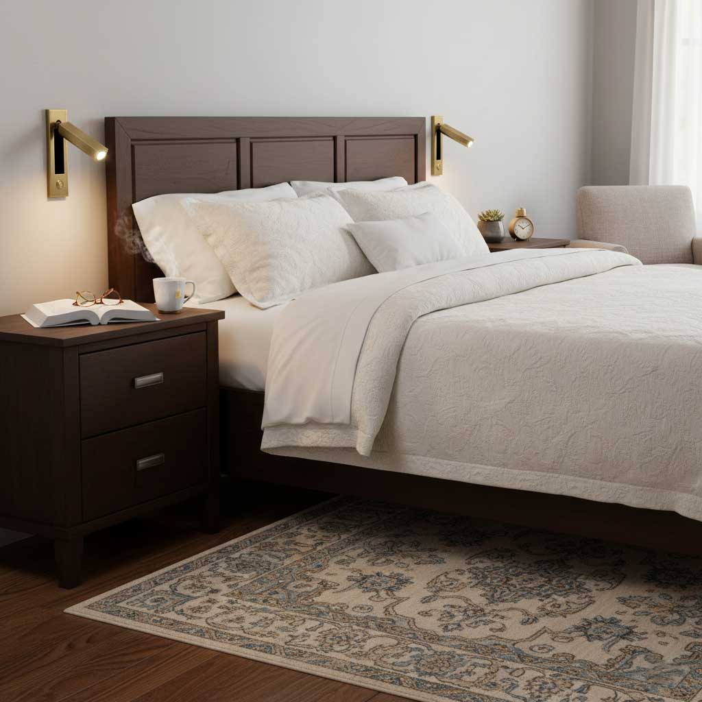 Everwick Embedded Bedside Indoor Wall Light