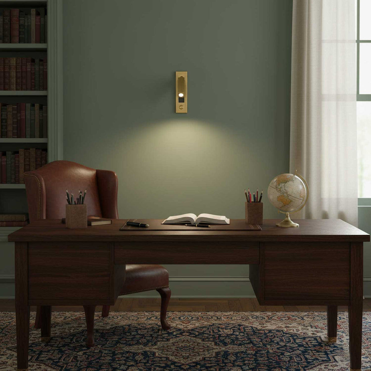 Everwick Embedded Bedside Indoor Wall Light