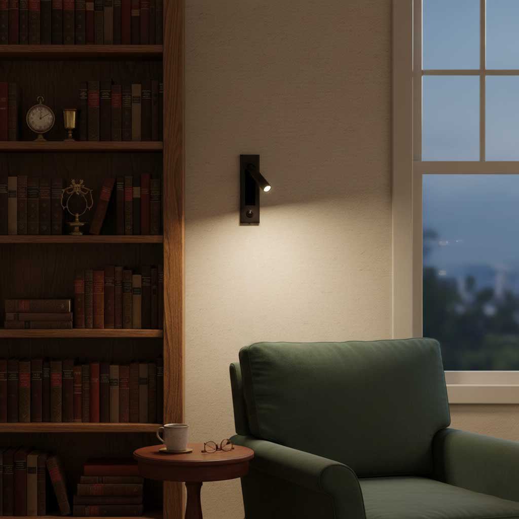 Everwick Embedded Bedside Indoor Wall Light