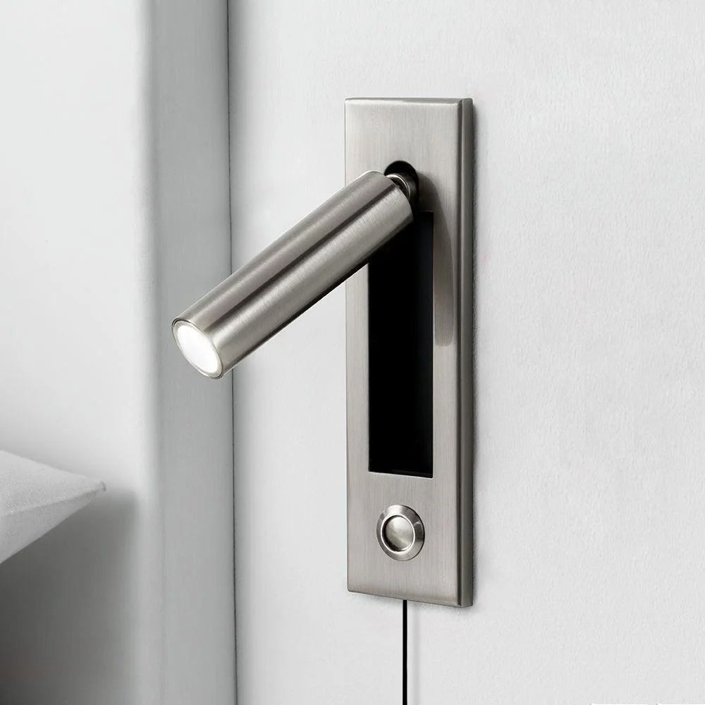 Eurvaran Embedded Bedside Plug-in Sconce Wall lamp - Neutral Decor