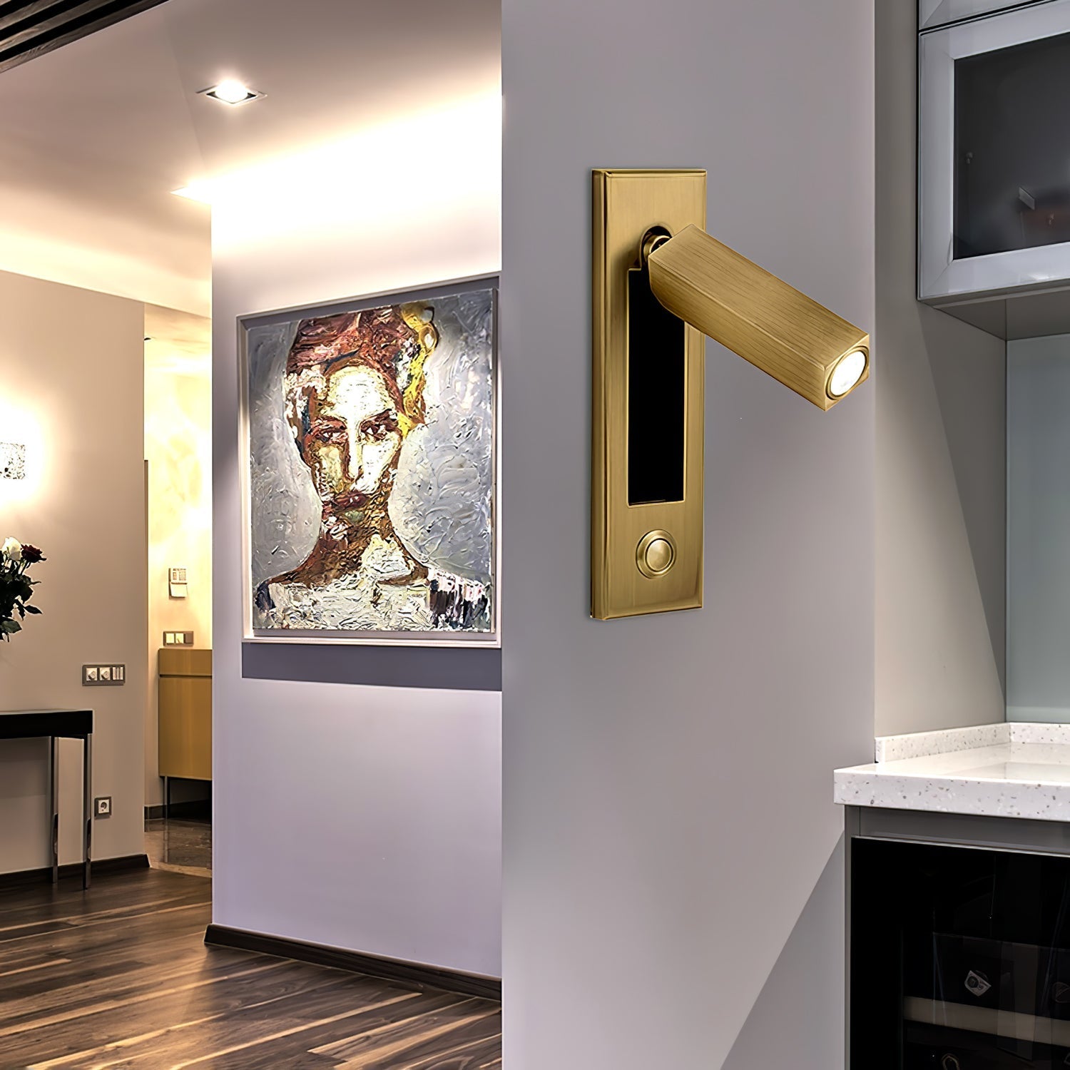 Everwick Embedded Bedside Indoor Wall Light