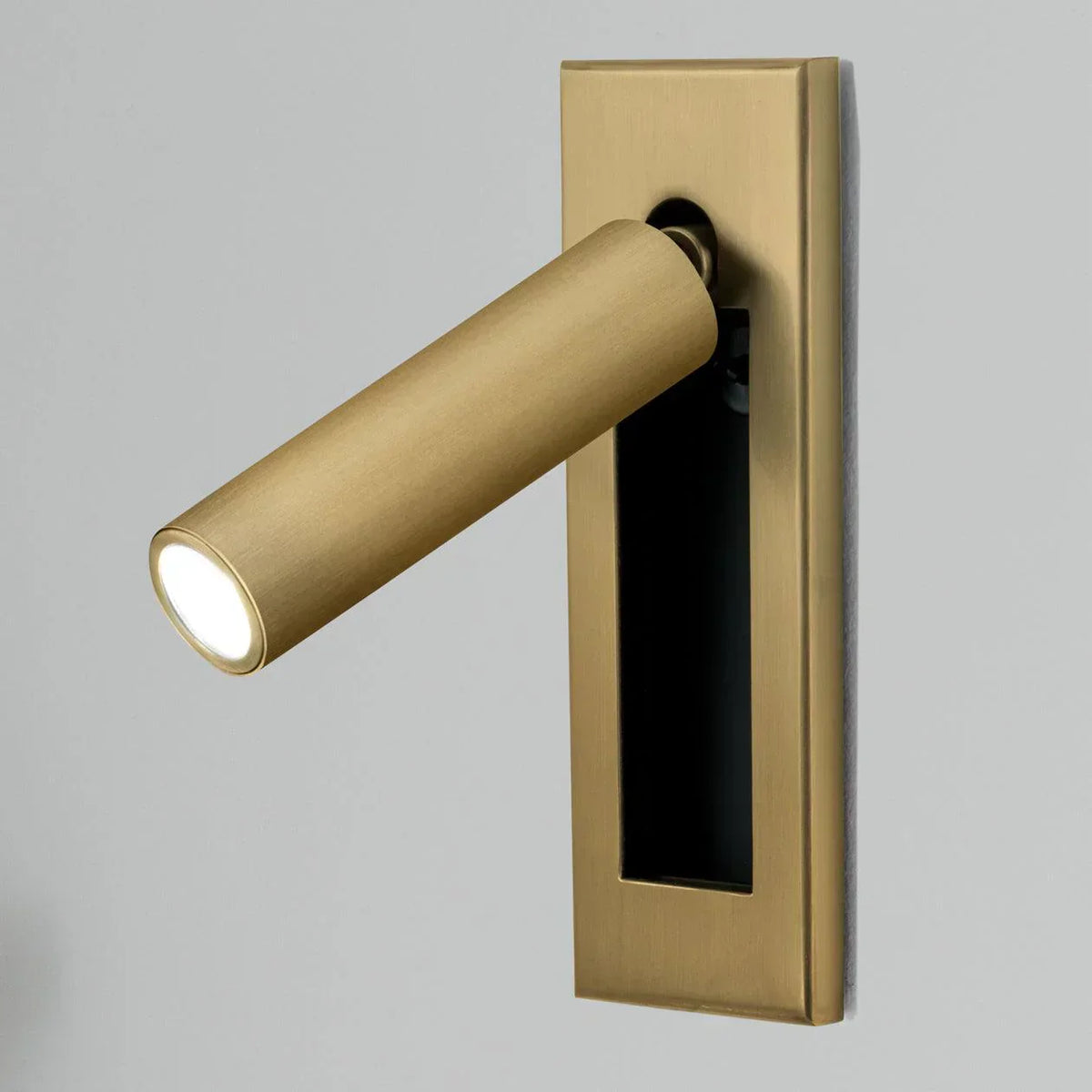 Arisha Modern Rotatable Bedside Sconce, Cylindrical/Square - Neutral Decor