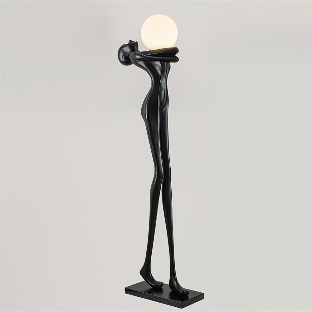 Ersolion Sculptural Fiberglass Floor Lamp
