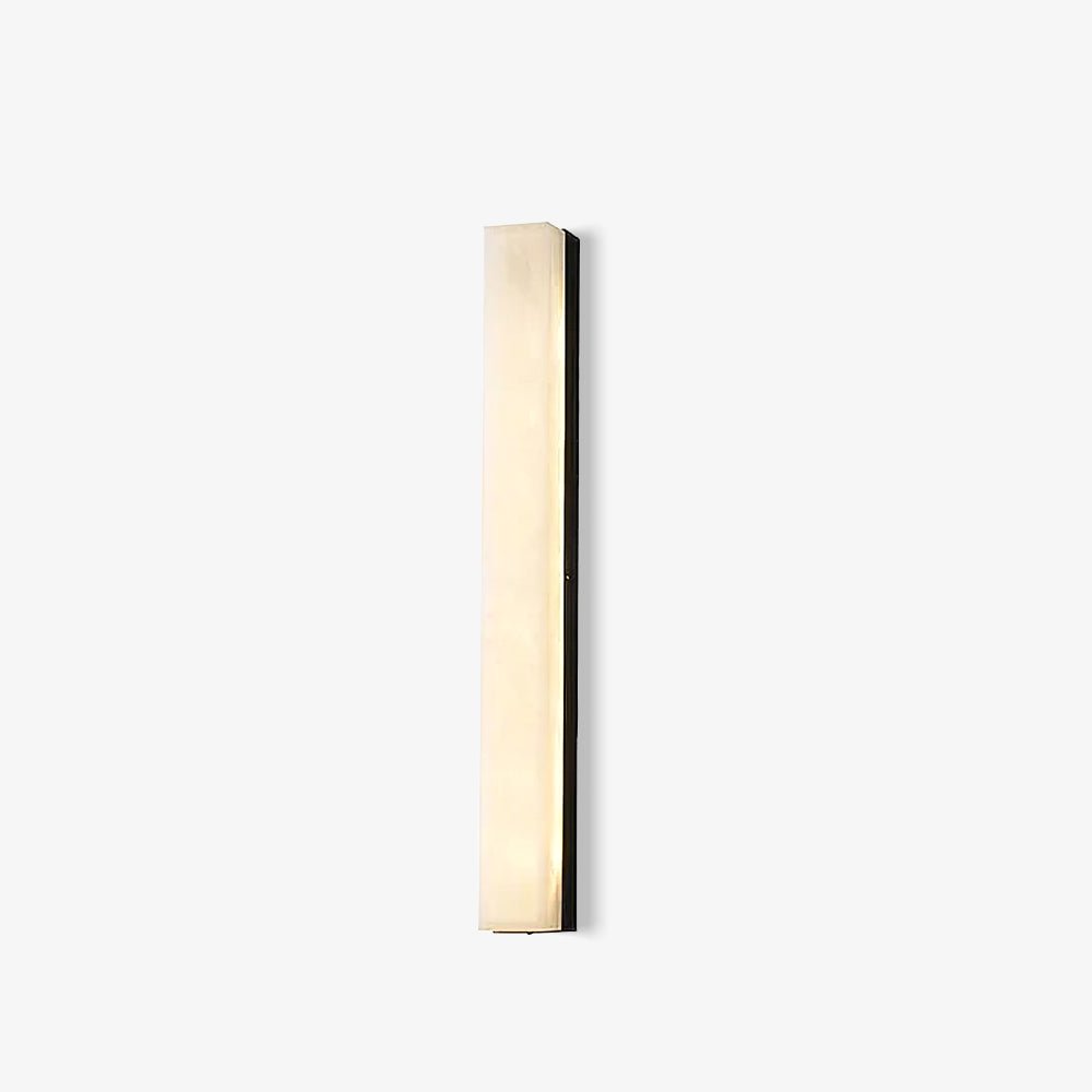 Nivivette Pillar Alabaster Wall Lamp