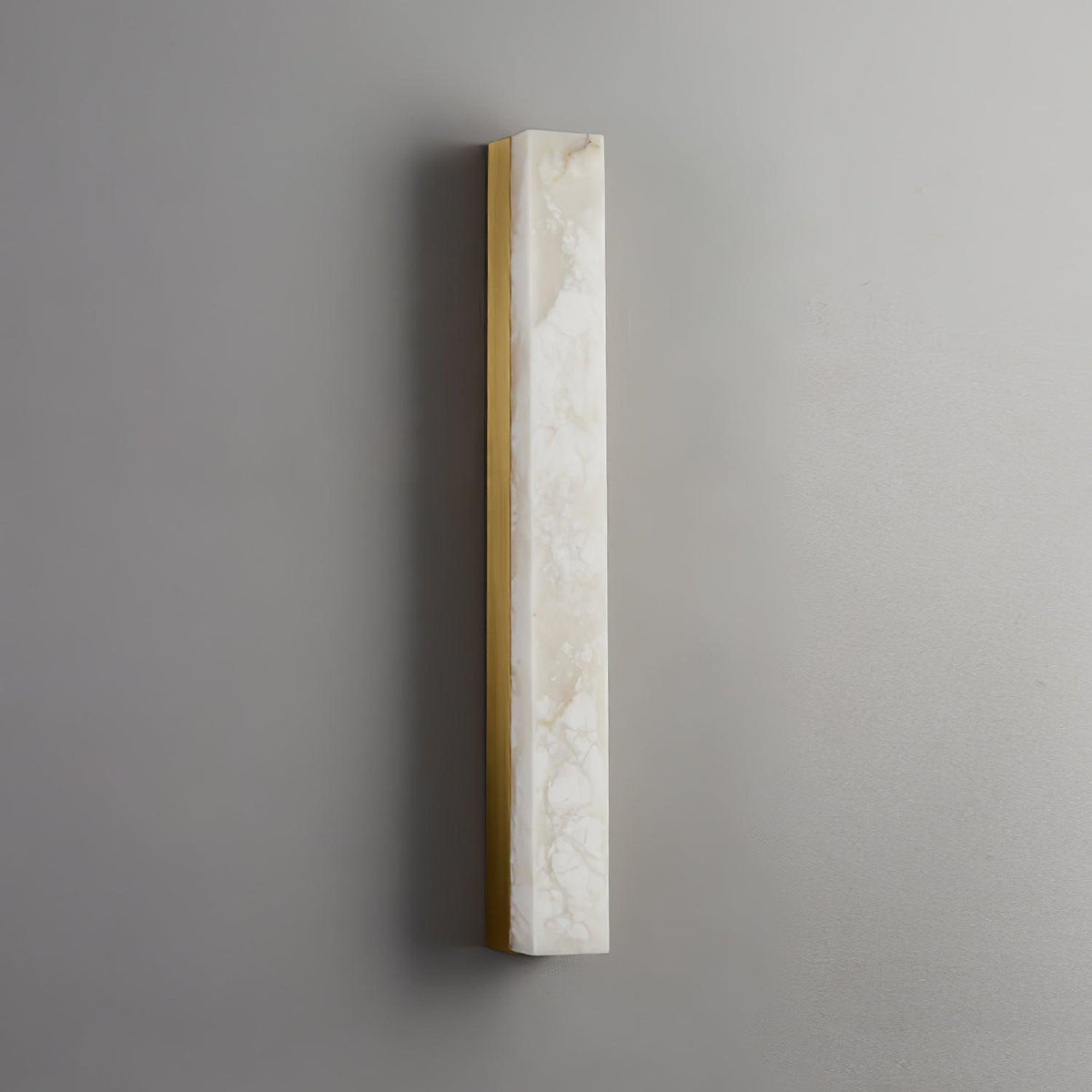 Nivearia Minimalist Alabaster Wall Lamp Rectangular