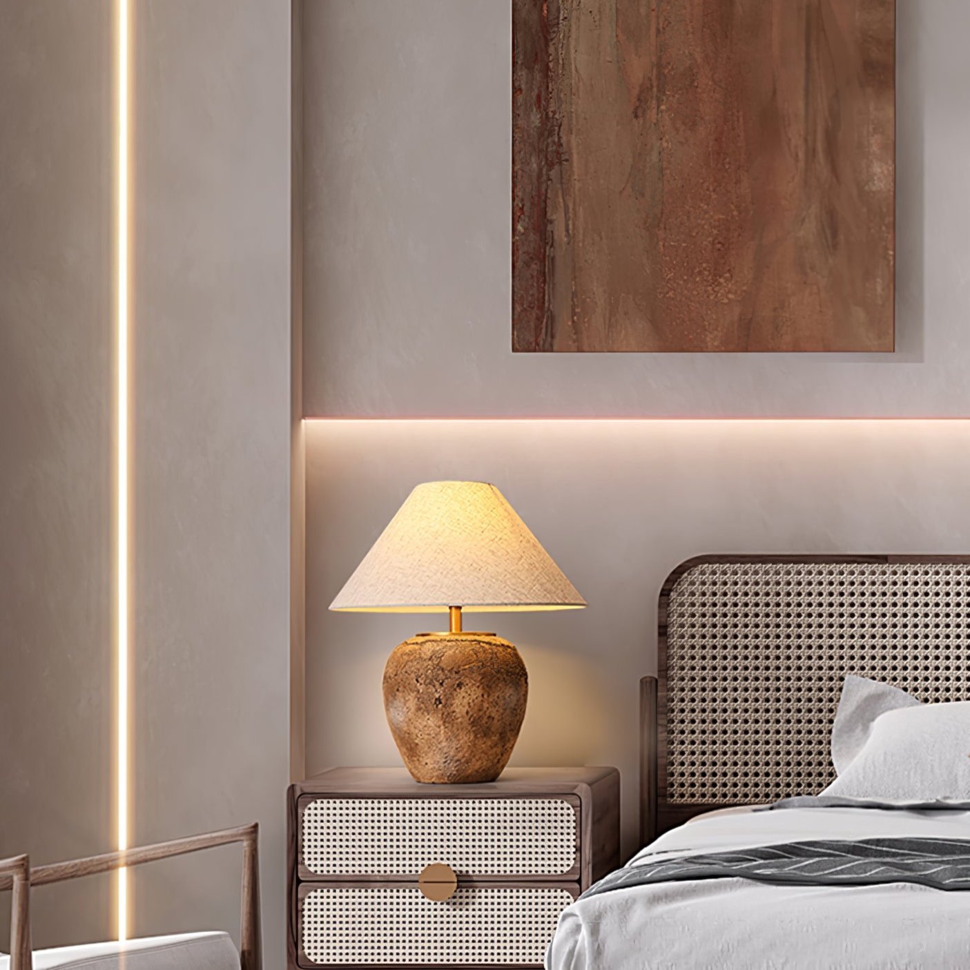 Terrava Rustic Ceramics Table Lamp