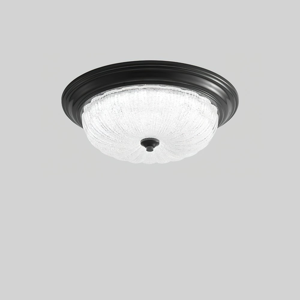 Nyrinis Traditional Classic Brass Glass Ceiling Light