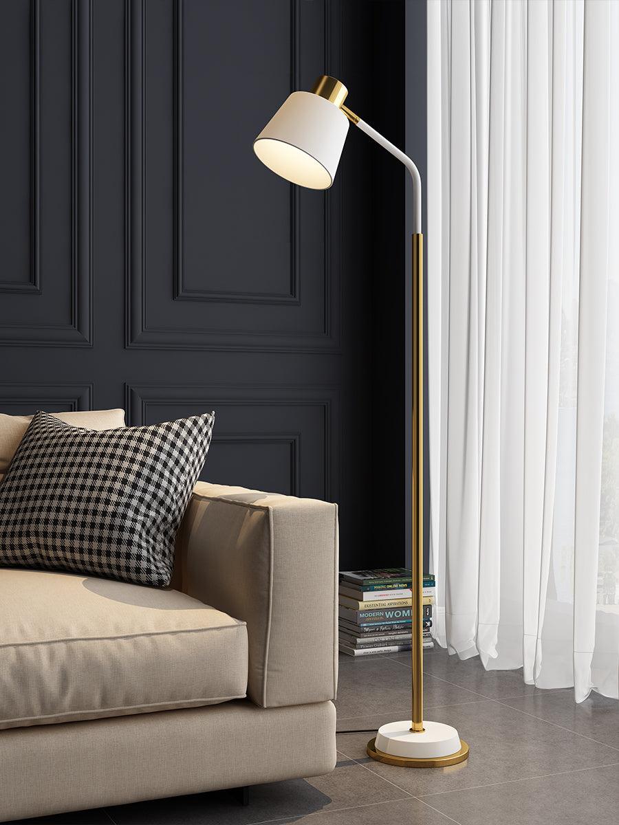 Xildas Black & Gold Minimalistic Floor Lamp