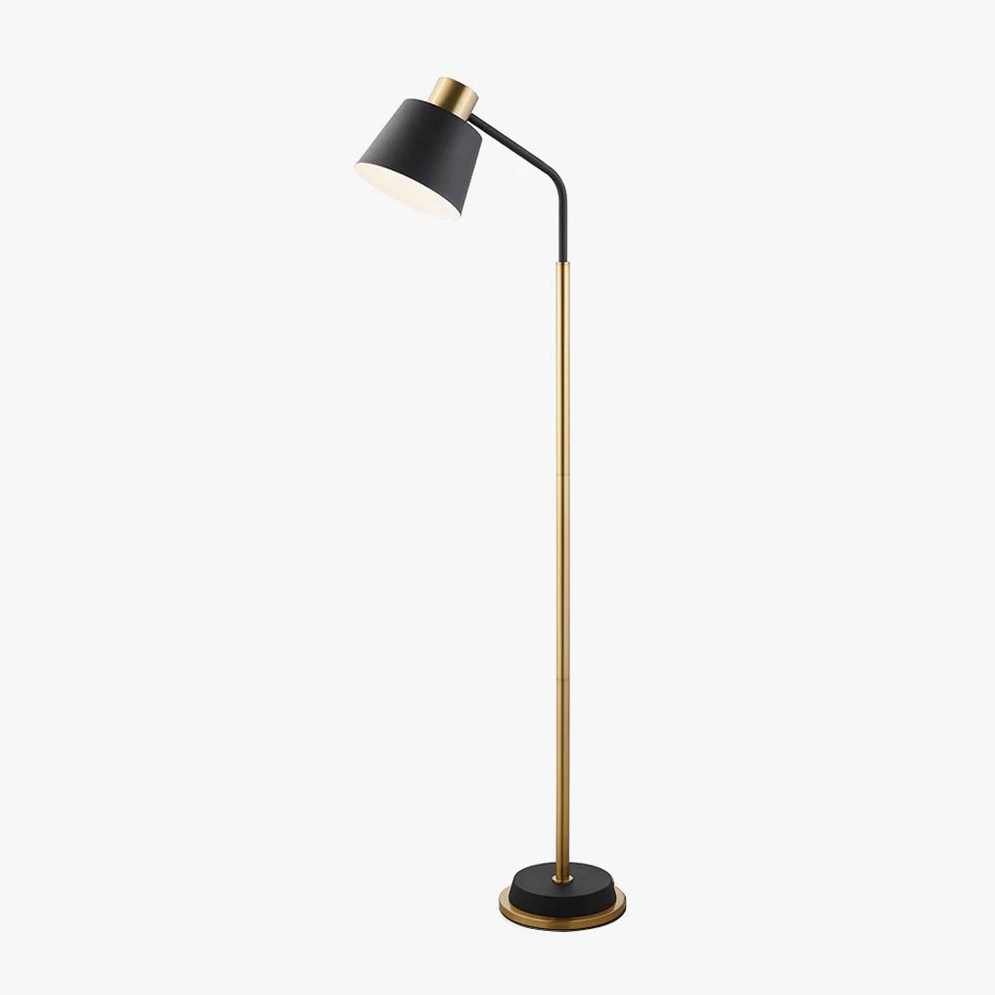 Xildas Black & Gold Minimalistic Floor Lamp