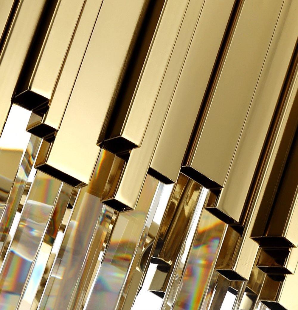 Avenu Chandelier Gold Crystal Golden