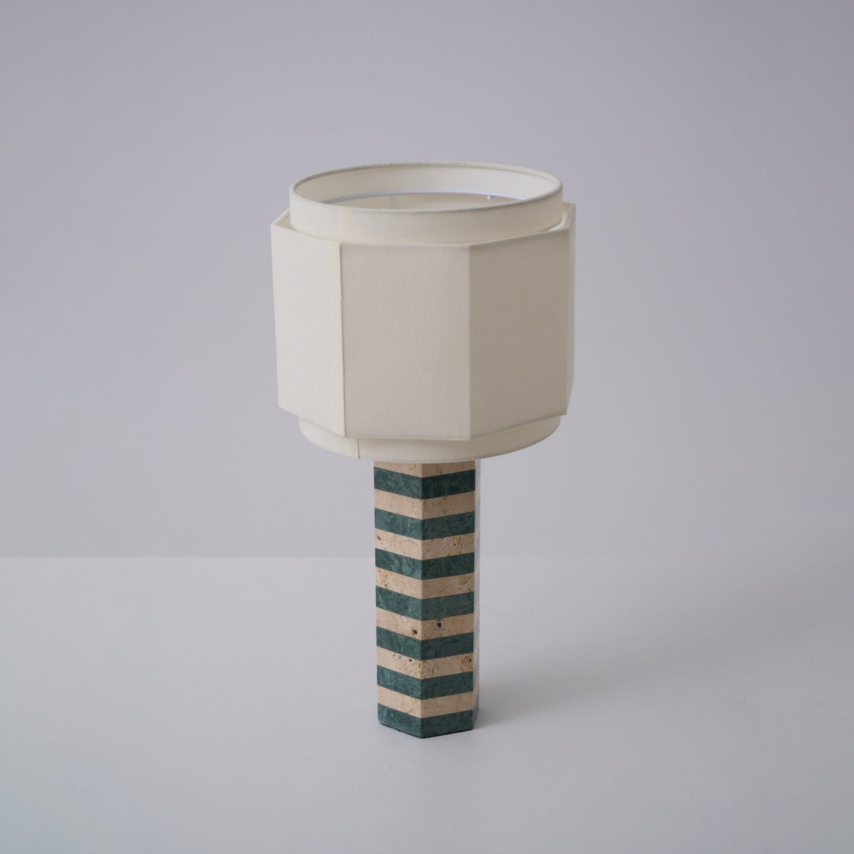 Stripes Fabric Table Lamp