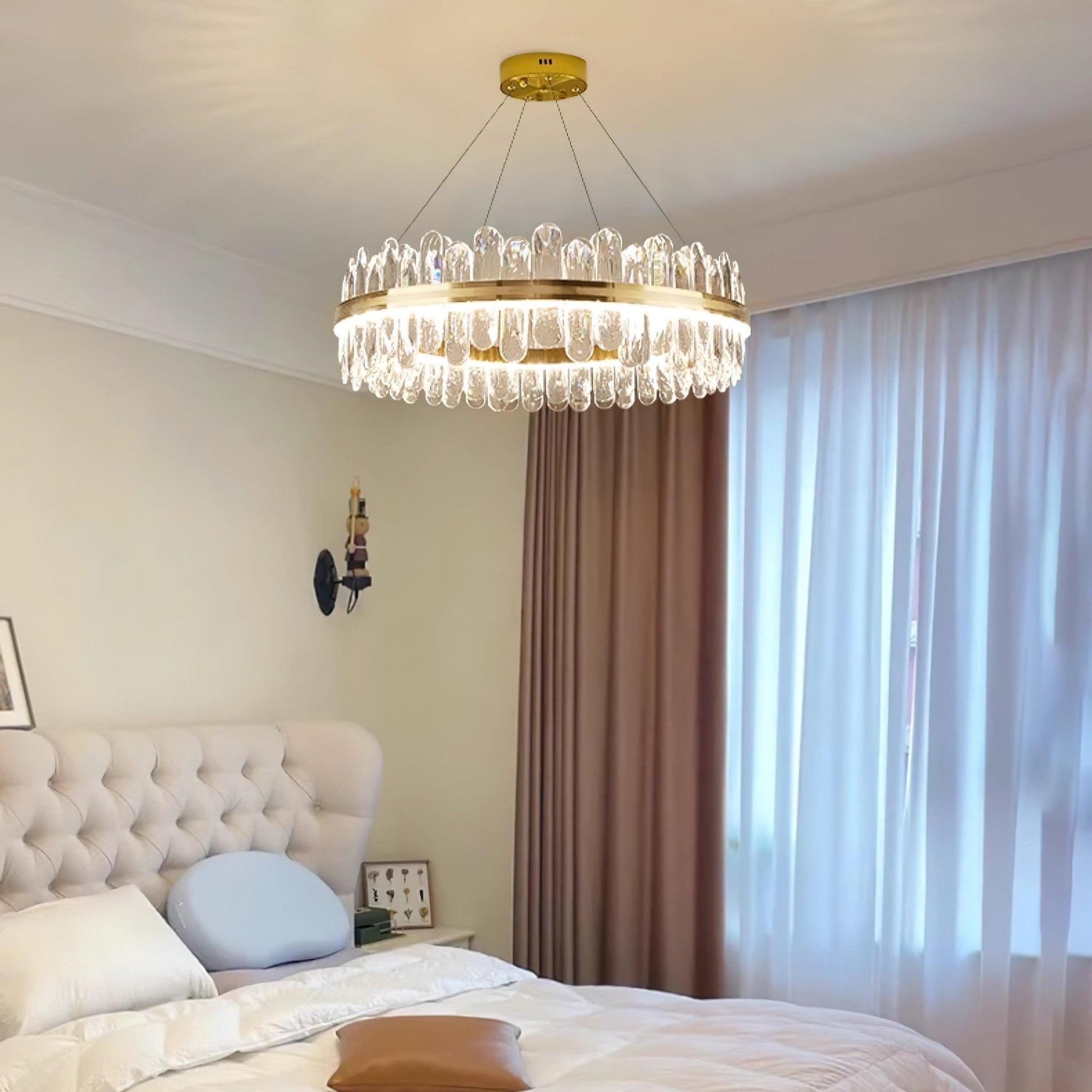 Xoriel Postmodern Luxury Crystal Chandelier