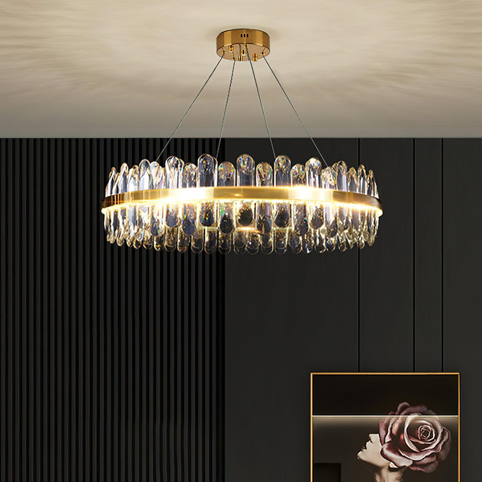Xoriel Postmodern Luxury Crystal Chandelier