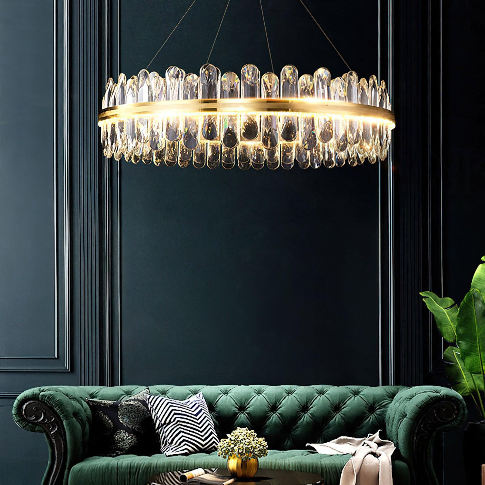 Xoriel Postmodern Luxury Crystal Chandelier