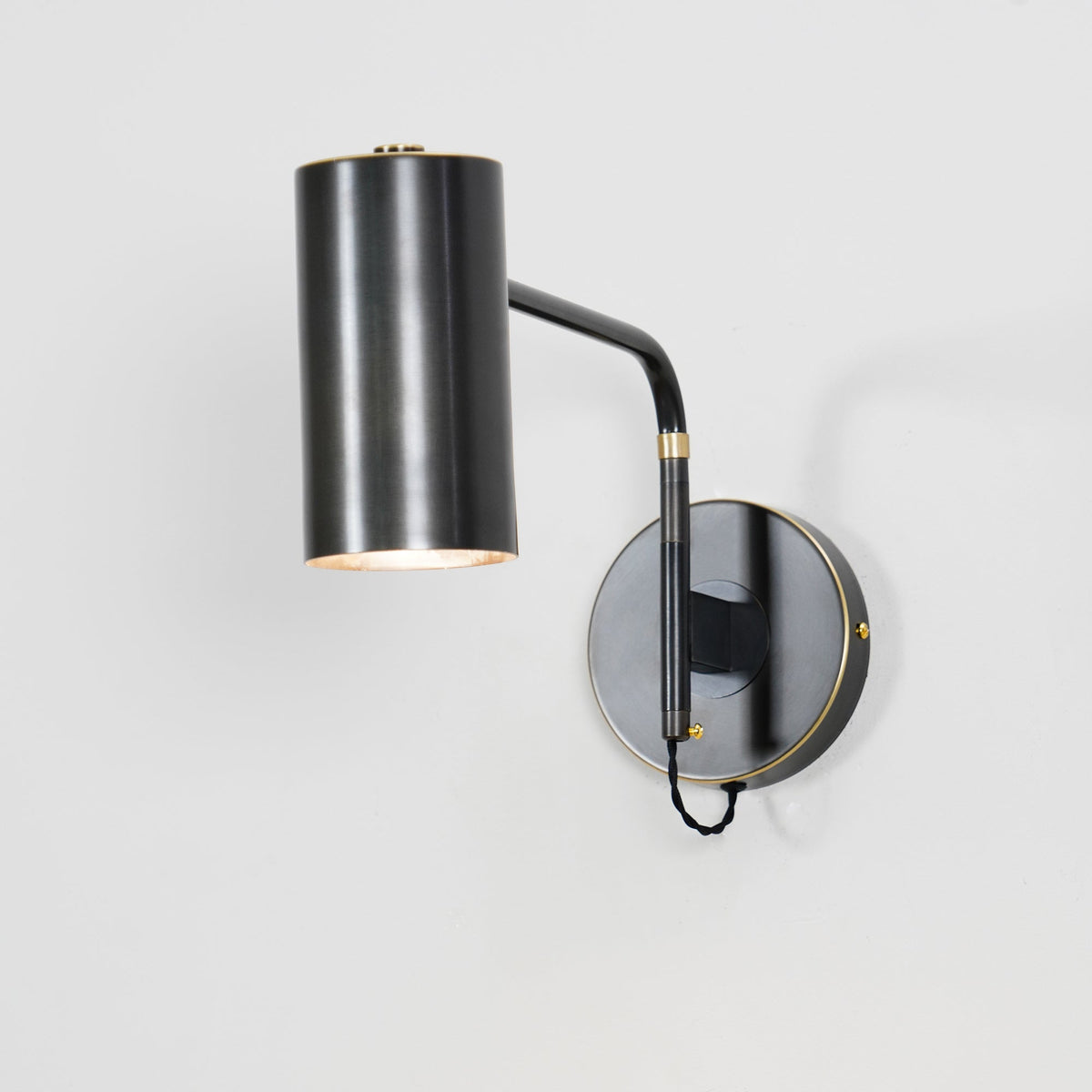 Merton Steel Industrial Wall Lamp