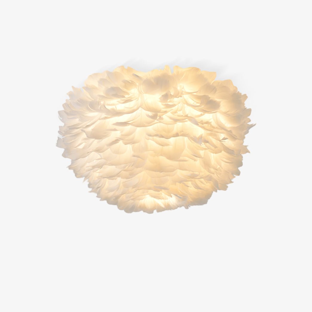Zalore Premium Nordic Art Feathered Ceiling Lamp