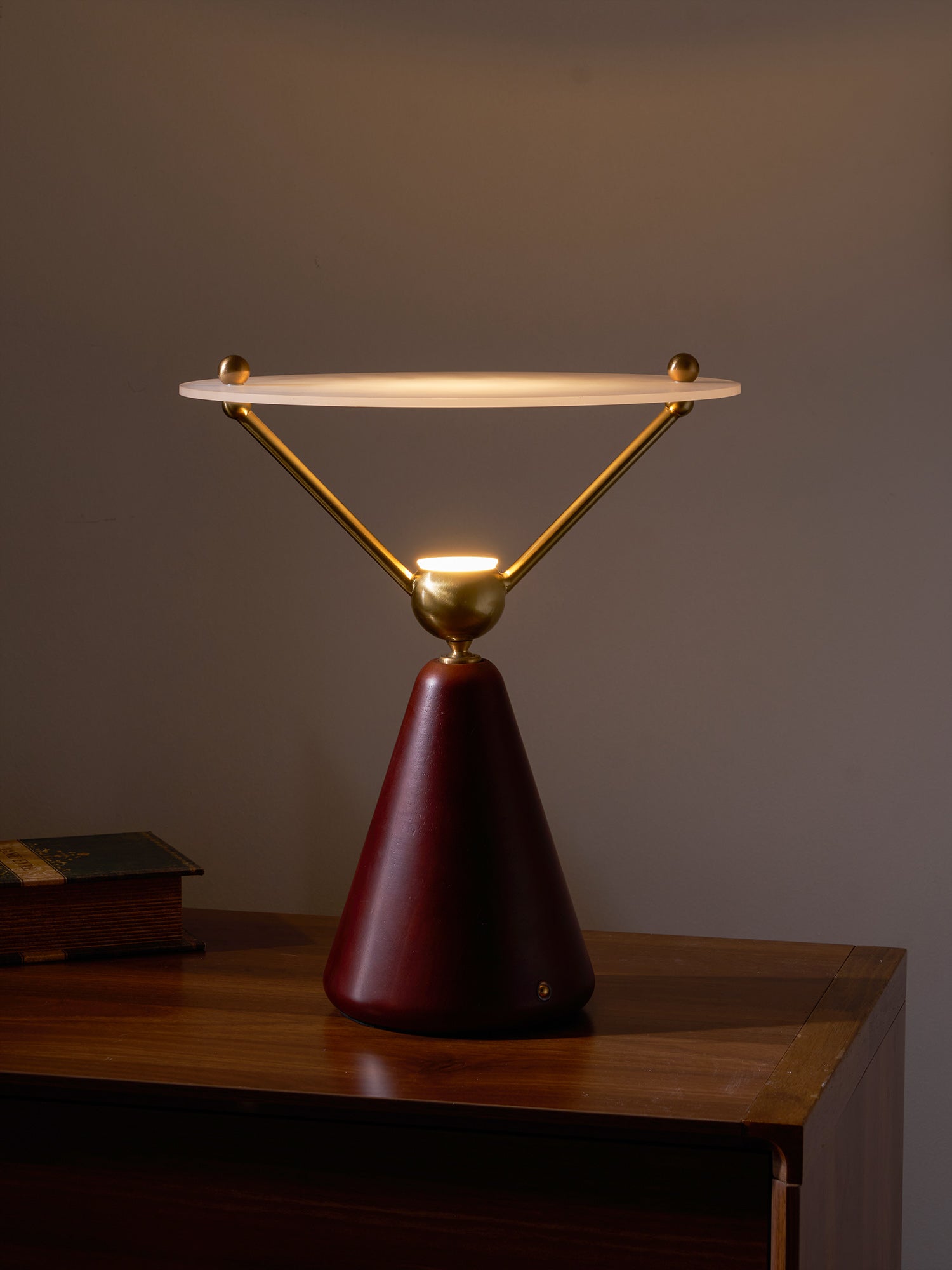 Balance Modern Wood Table Lamp