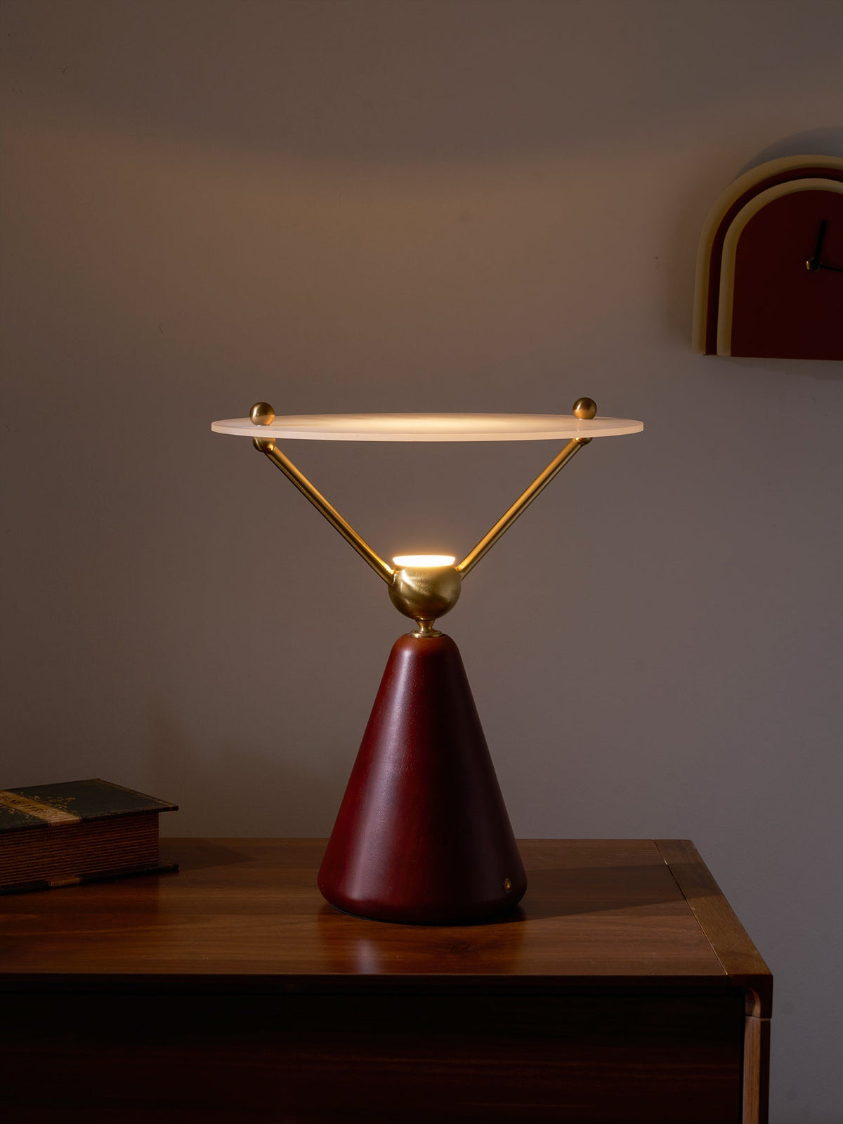 Balance Modern Wood Table Lamp