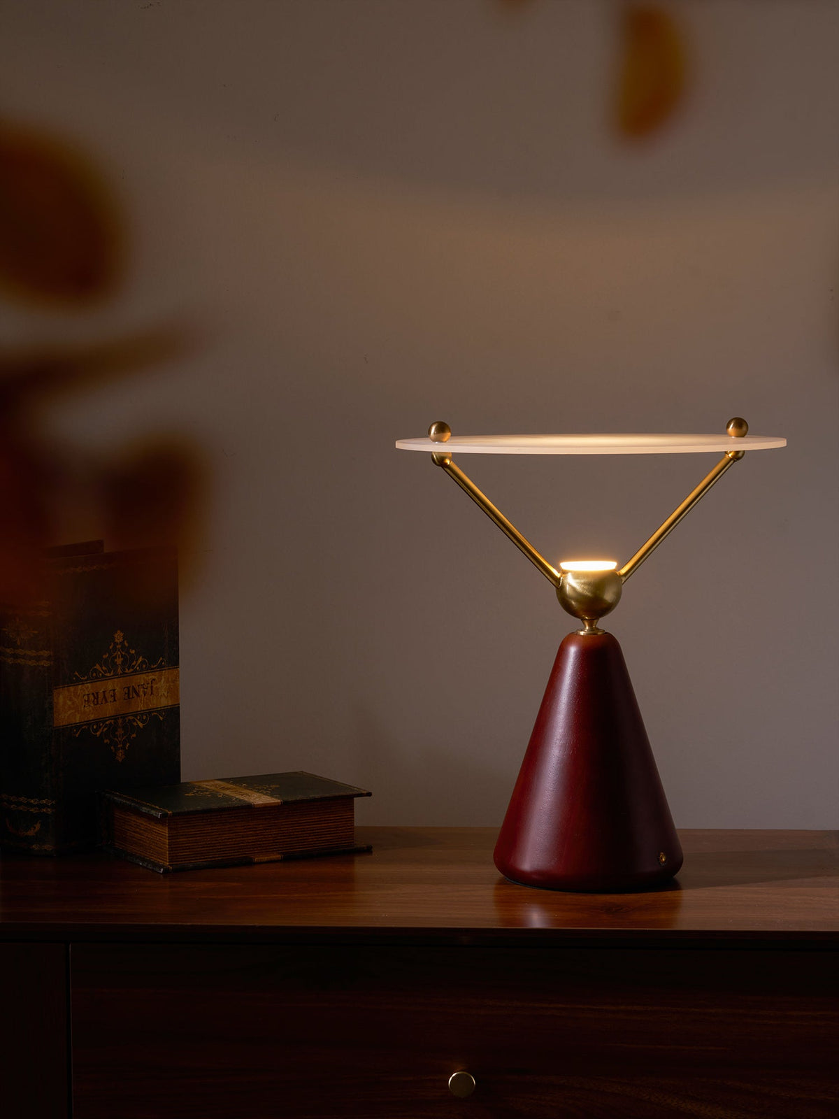 Balance Modern Wood Table Lamp