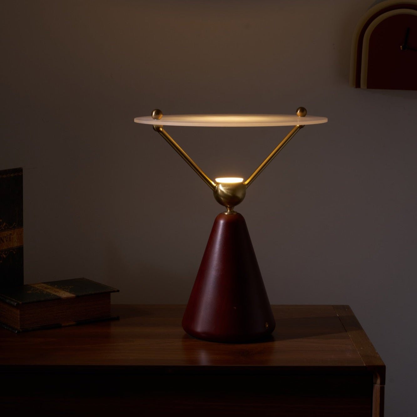 Balance Modern Wood Table Lamp