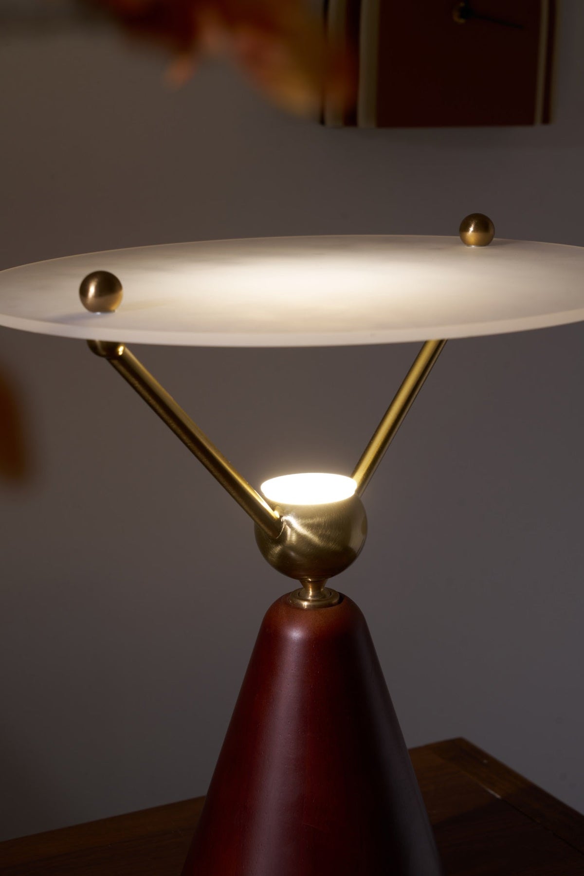 Balance Modern Wood Table Lamp