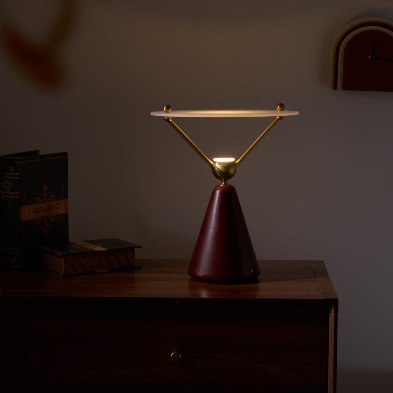 Balance Modern Wood Table Lamp