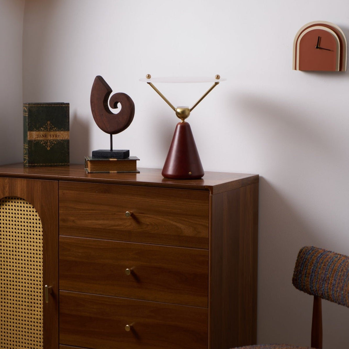 Balance Modern Wood Table Lamp
