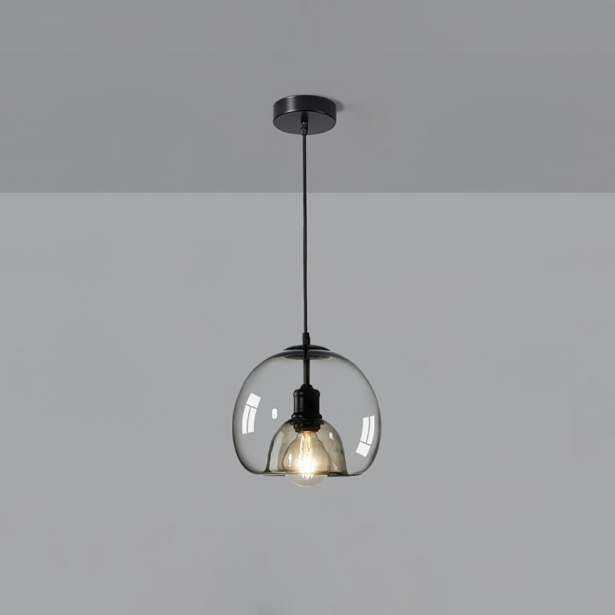 Qev Nordic Art Pearl Glass Pendant Lamp