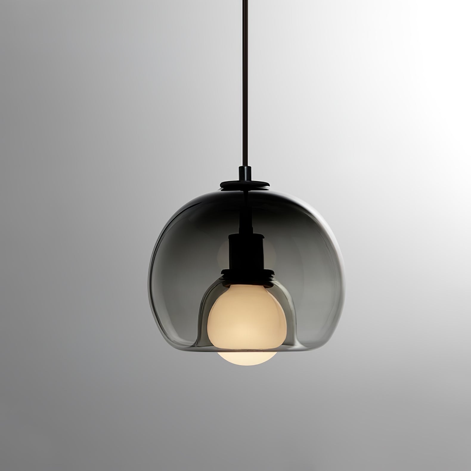 Neritha Glass Contemporary Pendant Light