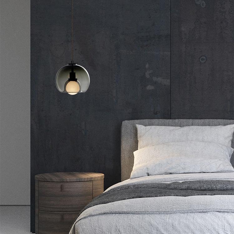 Neritha Glass Contemporary Pendant Light