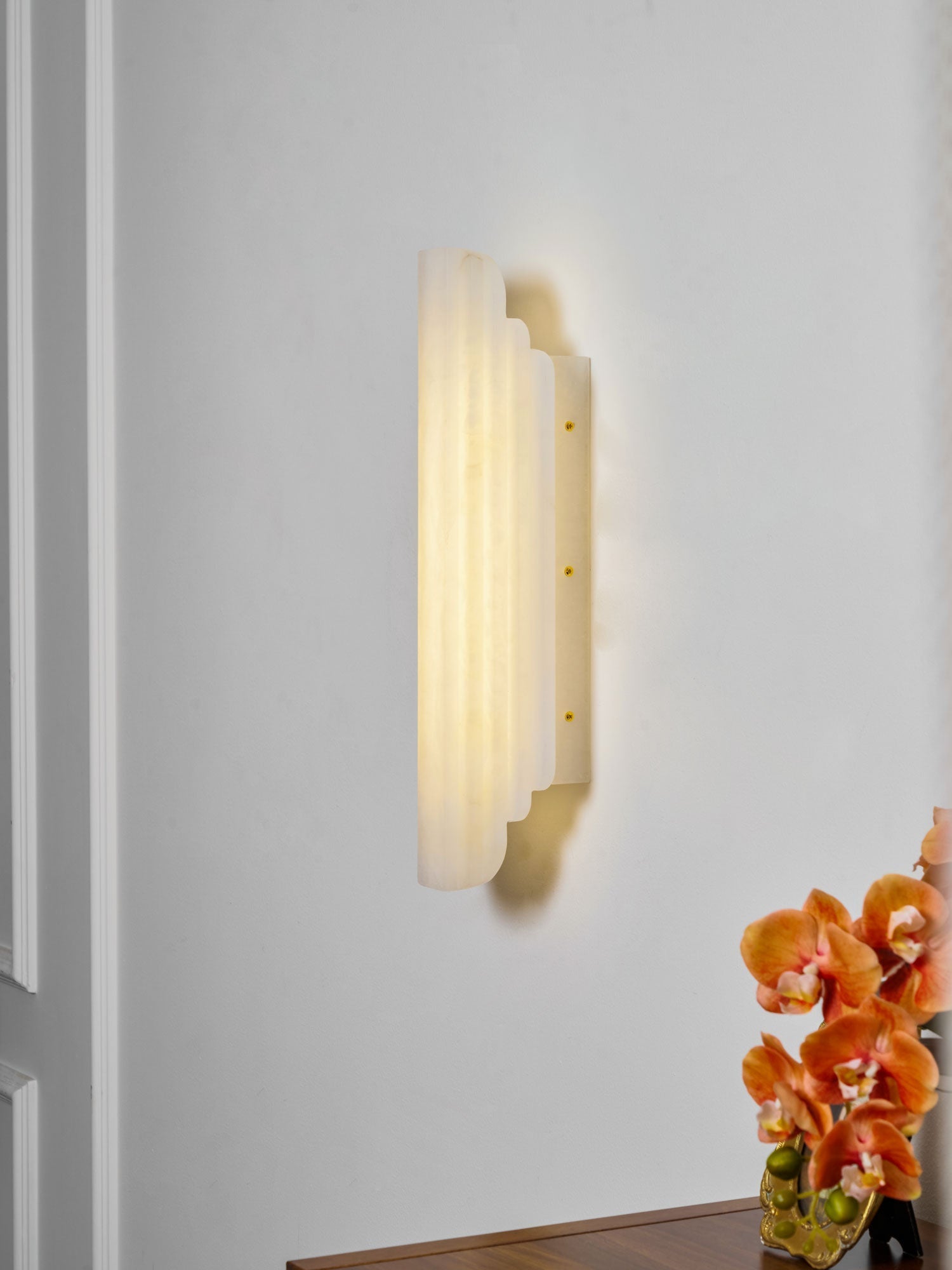 Havencrest Alabaster Indoor Wall Light