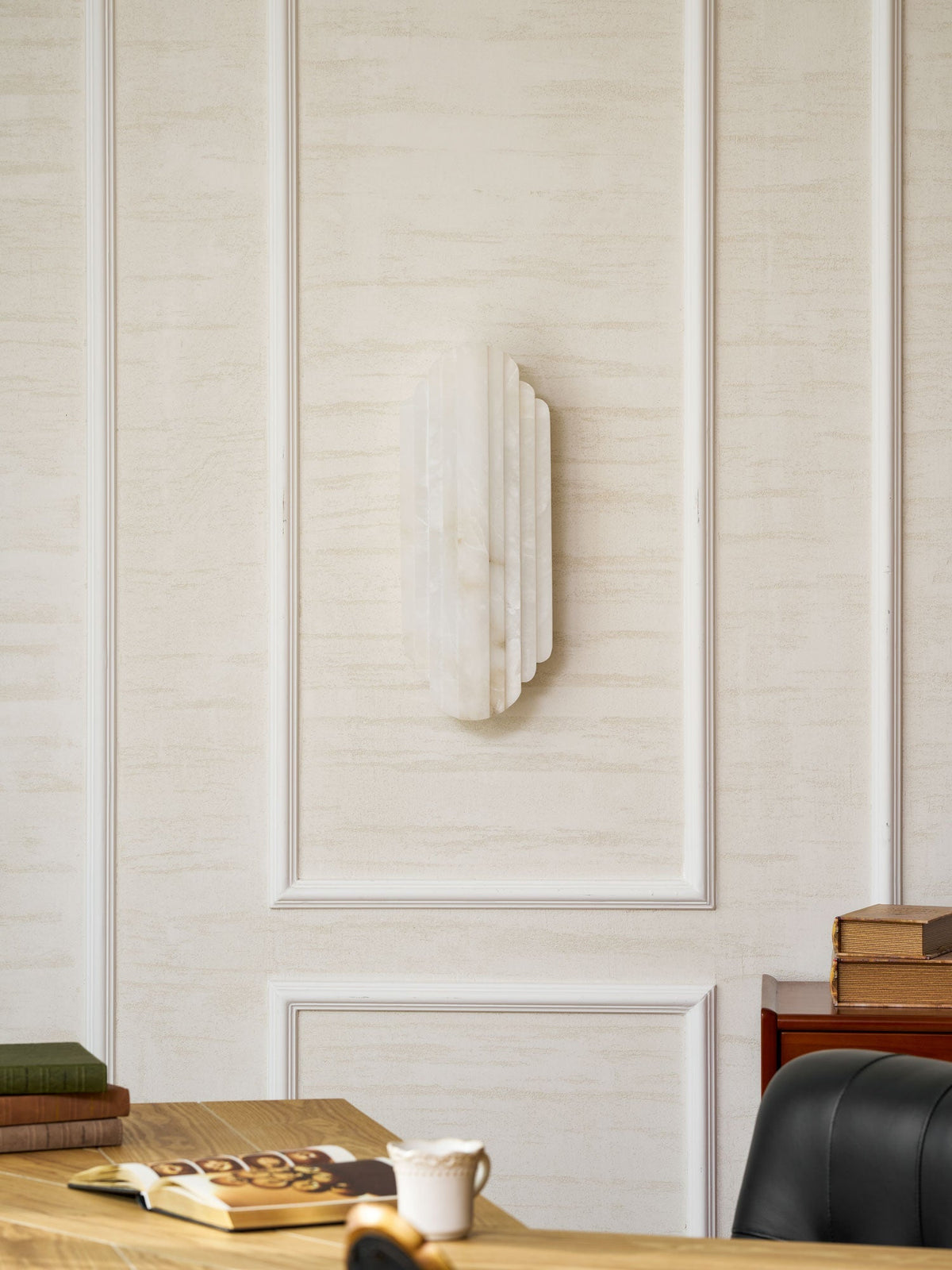Havencrest Alabaster Indoor Wall Light