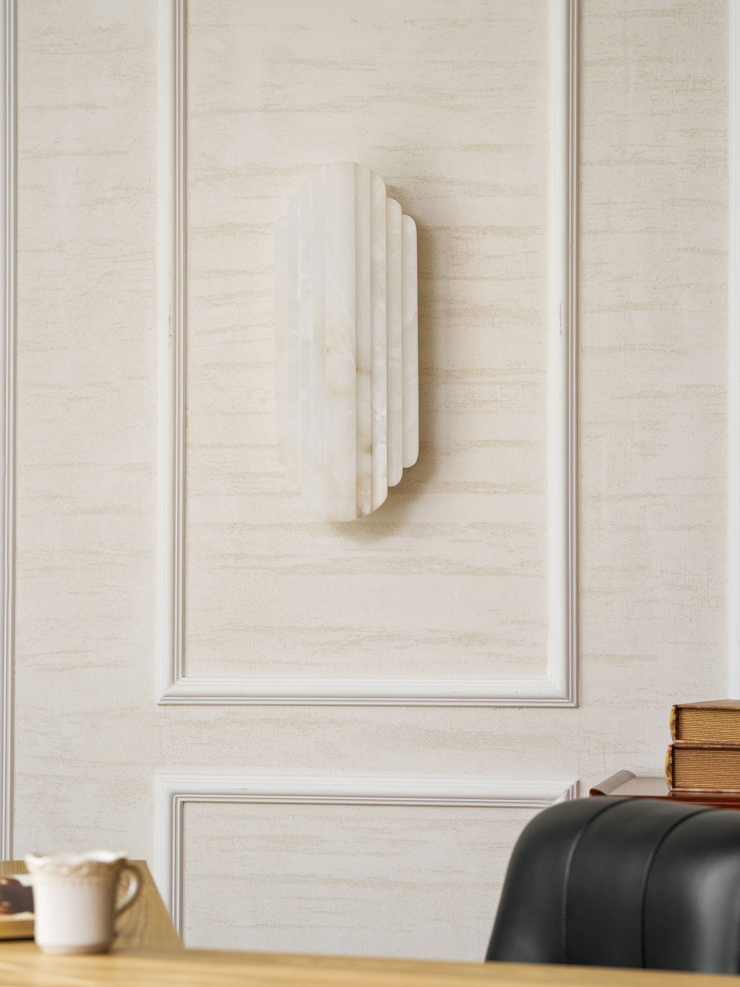 Havencrest Alabaster Indoor Wall Light