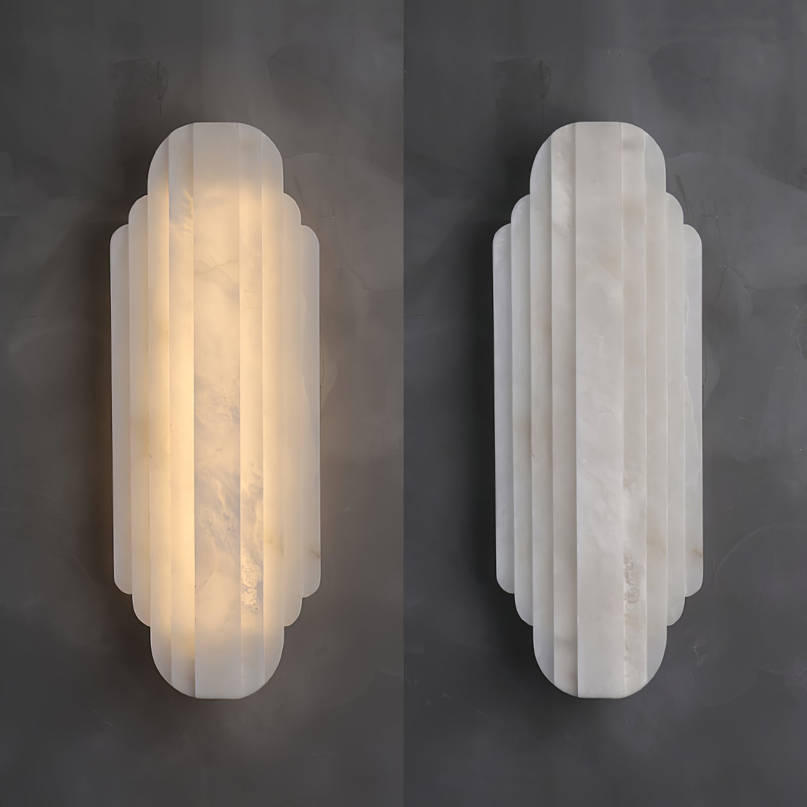 Havencrest Alabaster Indoor Wall Light