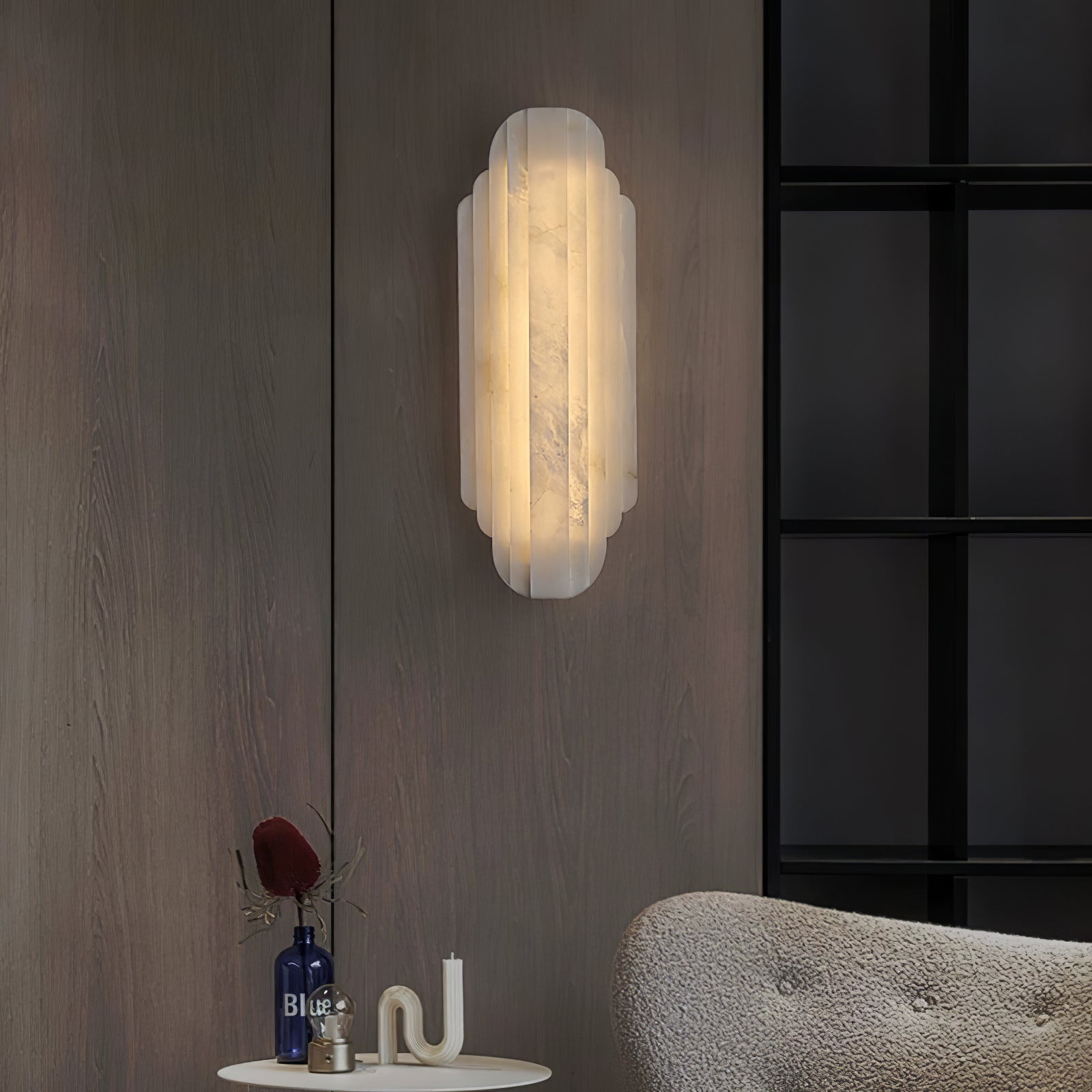 Havencrest Alabaster Indoor Wall Light