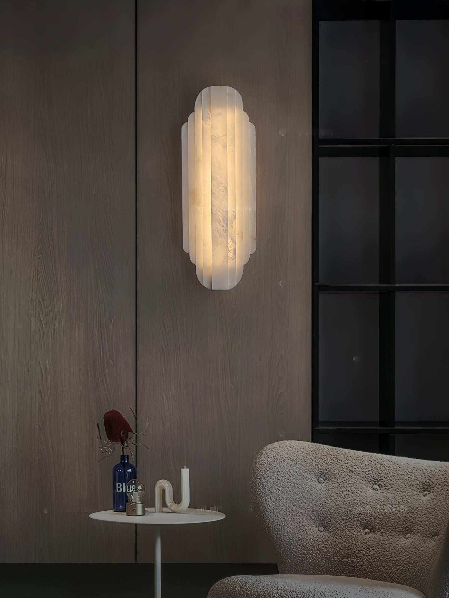 Havencrest Alabaster Indoor Wall Light